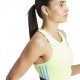 ADIDAS Crop Top Running Rtr Giallo Fluo Donna