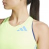 ADIDAS Crop Top Running Rtr Giallo Fluo Donna