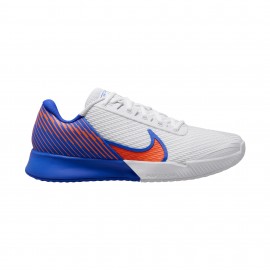 Nike Tennis Zoom Vapor Pro 2 Hc Bianco Blu - Scarpe Da Tennis Uomo