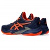 Asics Tennis Court Ff 3 Clay Blu Arancio - Scarpe Da Tennis Uomo