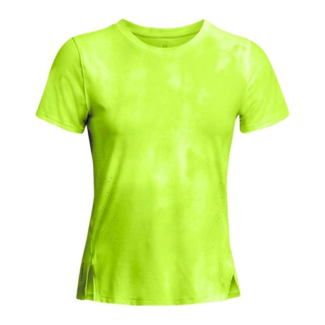 Under Armour Maglia Running Laser Wash High Vis Giallo Nero Donna Acquista online su Sportland