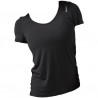 Reebok T-shirt Donna Scollo V Elast Nero