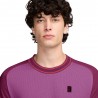 Nike T-Shirt Tennis Court Heritage Fucsia Uomo