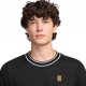 Nike T-Shirt Tennis Court Heritage Nero Uomo