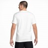 Nike T-Shirt Tennis Logo Court Bianco Uomo