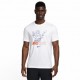 Nike T-Shirt Tennis Tennis Court Cotton Bianco Uomo