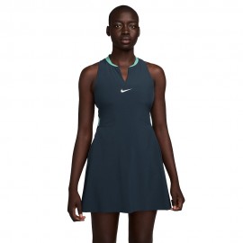 Nike Vestito Tennis Dri-Fit Advantage Armory Blu Donna