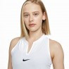 Nike Vestito Tennis Dri-Fit Advantage Bianco Donna