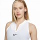 Nike Vestito Tennis Dri-Fit Advantage Bianco Donna