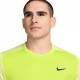 Nike T-Shirt Tennis Dri Fit Advantage Giallo Fluo Uomo