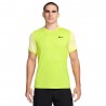 Nike T-Shirt Tennis Dri Fit Advantage Giallo Fluo Uomo