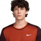 Nike T-Shirt Tennis Dri Fit Advantage Rosso Uomo