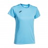 Joma Sport Maglia Tennis Combi Celeste Donna