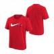 Nike Maglia Basket Nba Swoosh Bulls Rosso Bambino