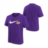 Nike Maglia Basket Nba Swoosh Lakers Viola Bambino