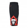 Nike Pantaloncini Basket Nba Bulls Nero Rosso Bambino