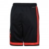 Nike Pantaloncini Basket Nba Bulls Nero Rosso Bambino