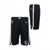 Nike Pantaloncini Basket Nba Nets Nero Bianco Bambino