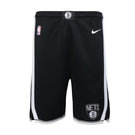 Nike Pantaloncini Basket Nba Nets Nero Bianco Bambino