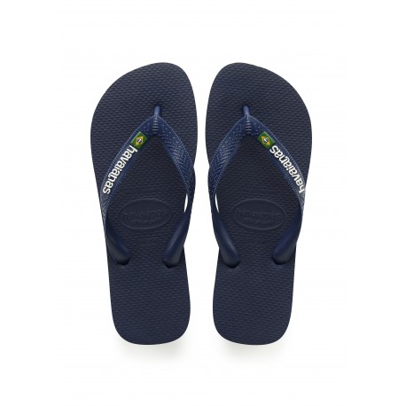 Havaianas Brasil Logo Blu - Infradito Mare Bambino