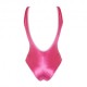 Ea7 Costume Intero Logo Fucsia Donna