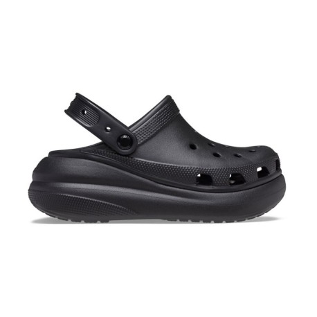 Crocs Crush Zeppa Nero - Sandali Mare Donna