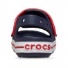 Crocs Doppia Fascia Blu Rosso - Sandali Mare Bambino