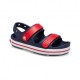 Crocs Doppia Fascia Blu Rosso - Sandali Mare Bambino