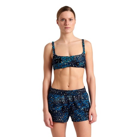 Arena Costume Boxer Animal Blu Donna