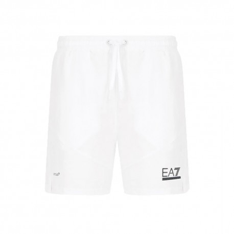 Ea7 Pantaloncini Tennis Pro Pl Bianco Uomo