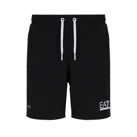 Ea7 Pantaloncini Tennis Pro Pl Nero Uomo