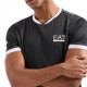 Ea7 T-Shirt Tennis Graphic Nero Uomo