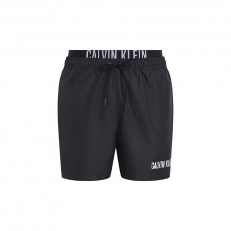 Calvin Klein Costume Boxer Medio Elastico Nero Uomo