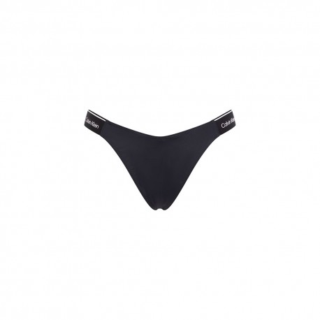 Calvin Klein Costume Slip Delta Nero Donna