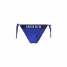 Calvin Klein Costume Slip Lacci Blu Donna