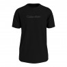 Calvin Klein T-Shirt Logo Centrale Nero Uomo