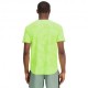 New Balance Maglia Running Q Speed Jacquard Giallo Uomo