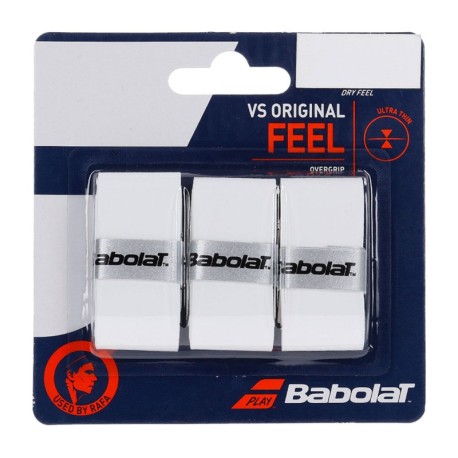 Babolat Overgrip Tennis Original X3 Bianco