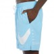 Nike Pantaloncini Mare Big Logo Azzurro Uomo