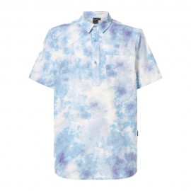 Oakley Camicia Tie Die Azzurro Uomo