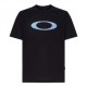 Oakley T-Shirt Logo Ellittico Protez. 30Uv Nero Uomo