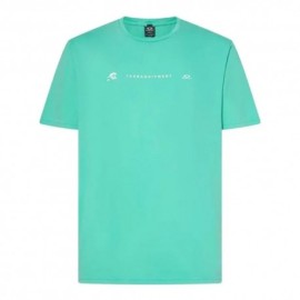 Oakley T-Shirt Medusa Verde Uomo