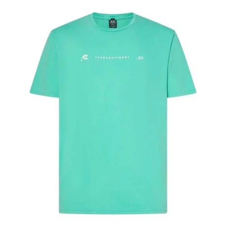 Oakley T-Shirt Medusa Verde Uomo