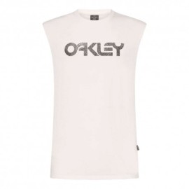 Oakley T-Shirt Smanicata Bianco Uomo