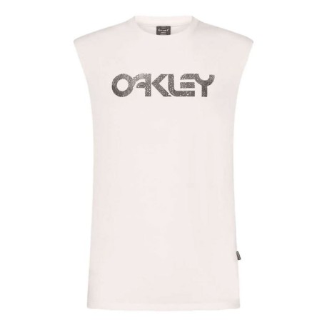 Oakley T-Shirt Smanicata Bianco Uomo