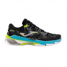 Joma Sport Padel Slam Nero Azzurro - Scarpe Da Padel Uomo