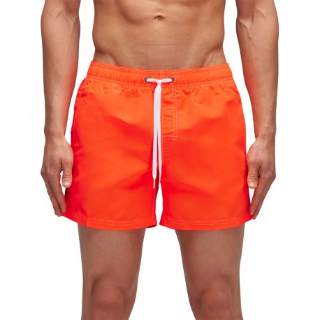 Sundek Costume Boxer Elastico Arancio Uomo