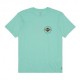 Billabong T-Shirt Logo Cuore Azzurro Uomo