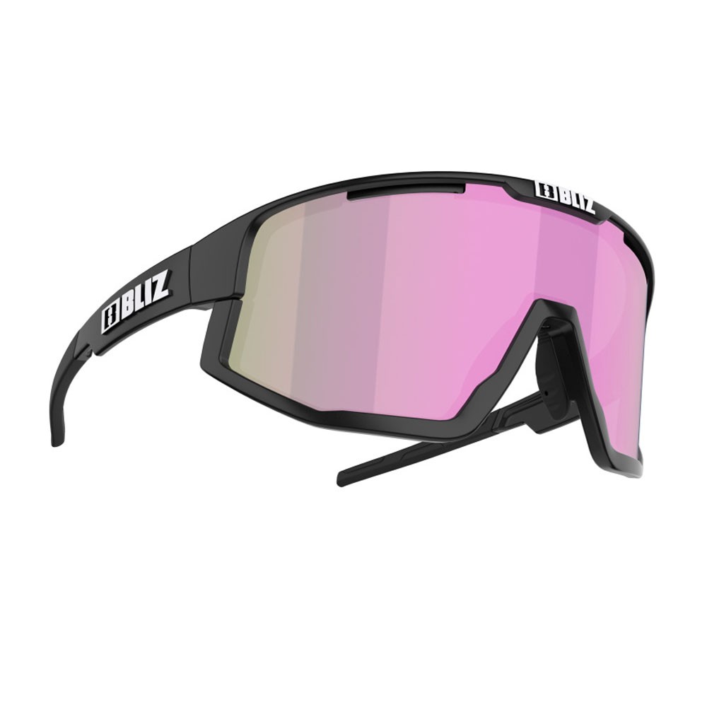 Image of Bliz Occhiali Ciclismo Fusion S Mtt Nero Marrone Rosa TU068