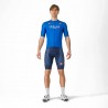 Castelli Maglia Ciclismo Italia Paris Comp Blu Uomo